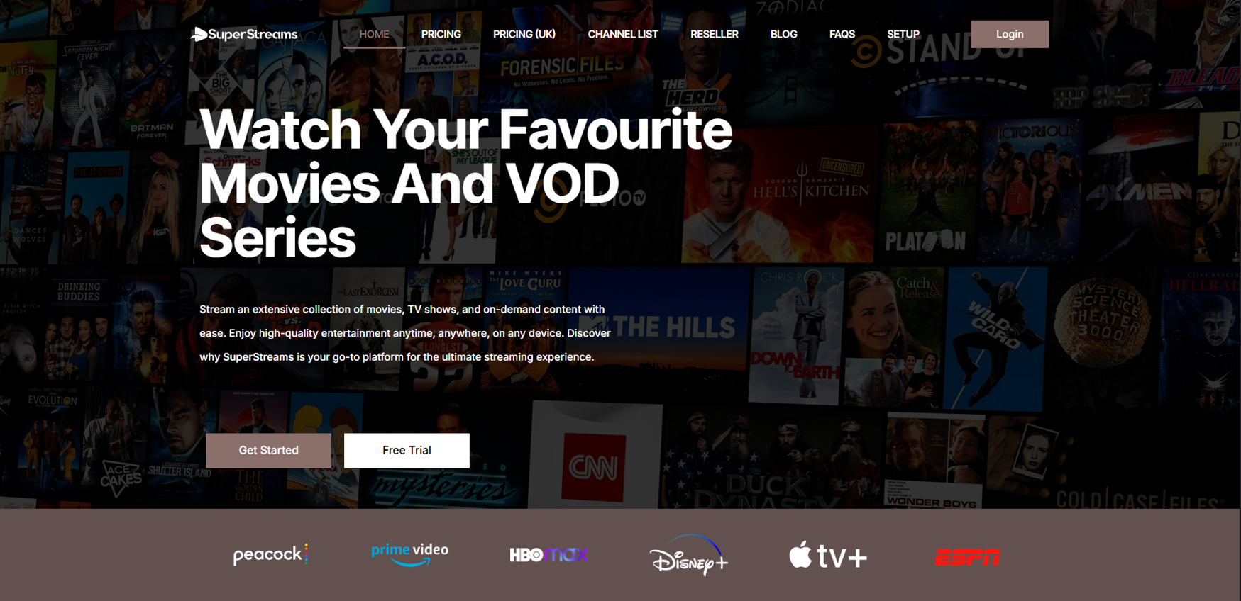 Home Page Hero Section